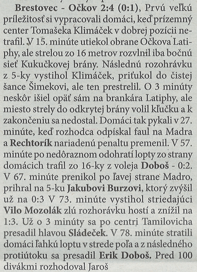 článok z novín