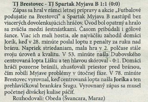 článok z novín