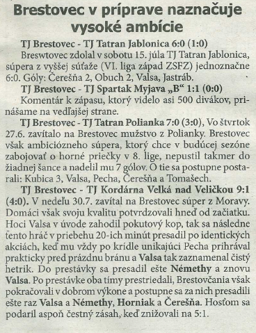 článok z novín