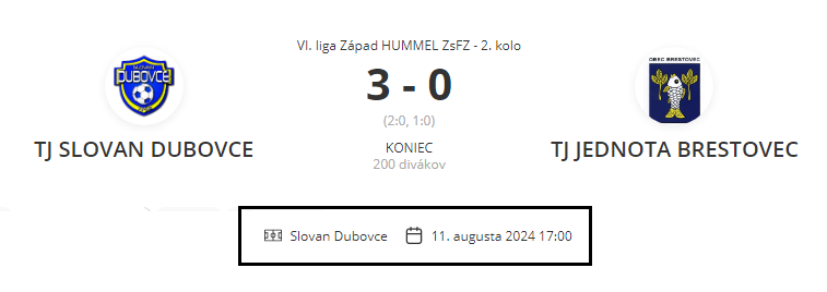 vysledok