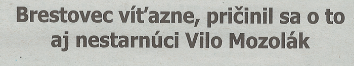 článok z novín