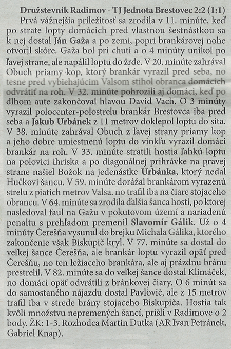 článok z novín
