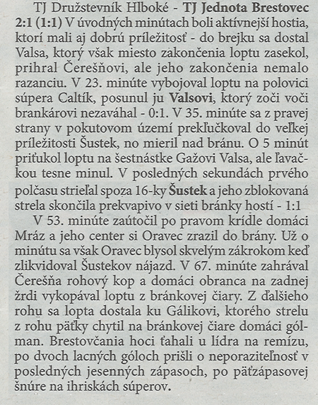článok z novín
