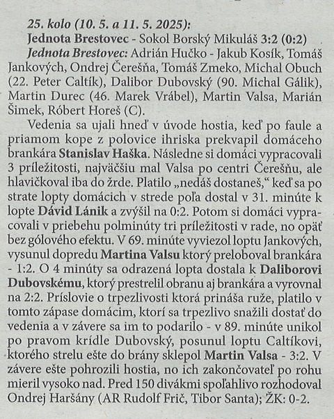 článok z novín