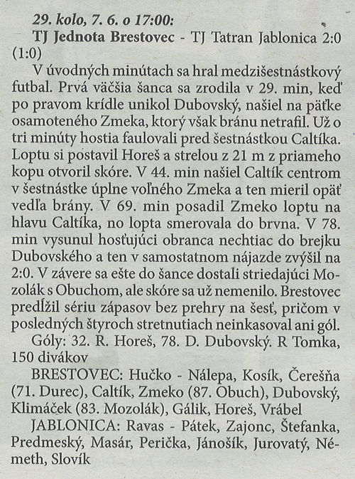 článok z novín