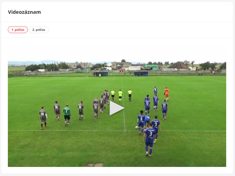 Videozáznam zo zápasu