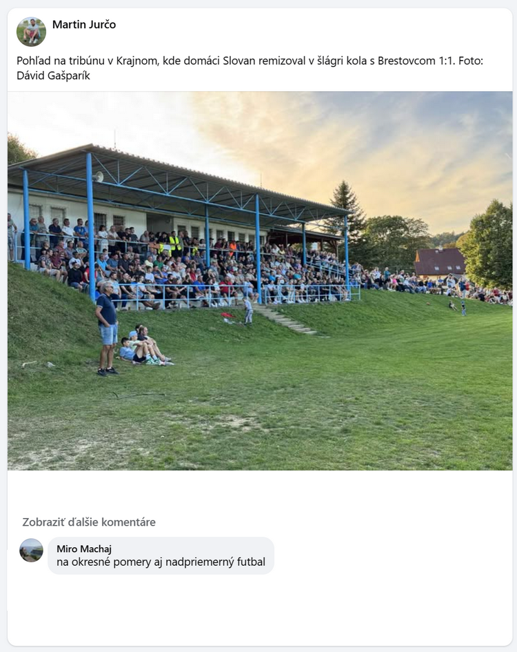 Foto a komentáre zo zápasu
