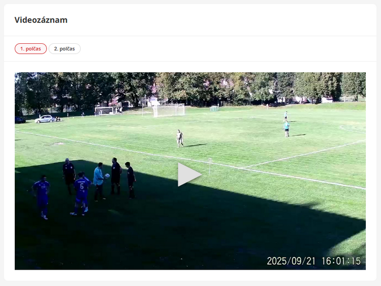 Videozáznam zo zápasu