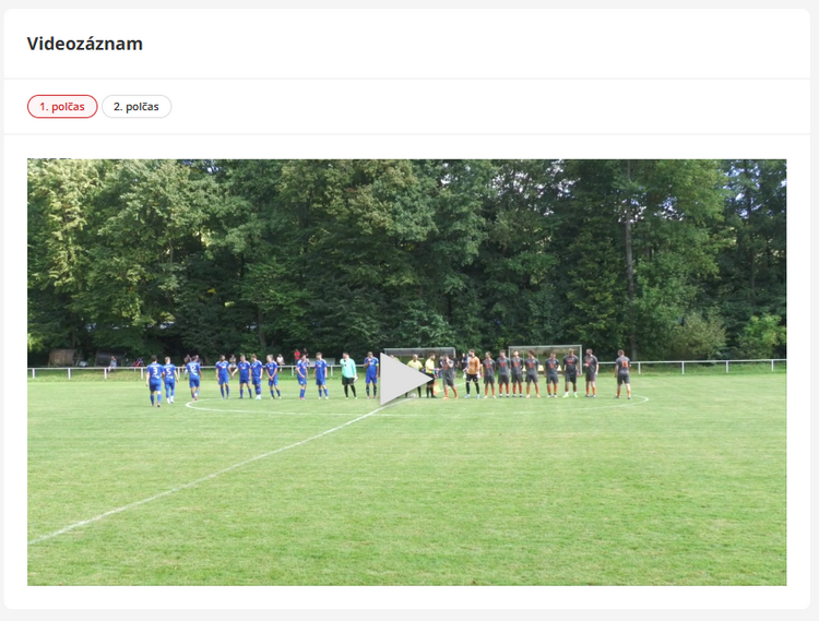 Videozáznam zo zápasu