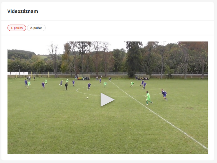 Videozáznam zo zápasu