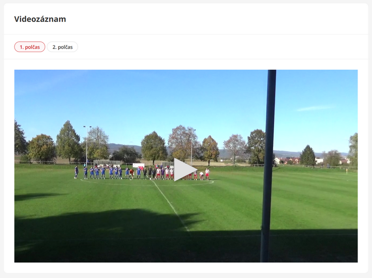 Videozáznam zo zápasu