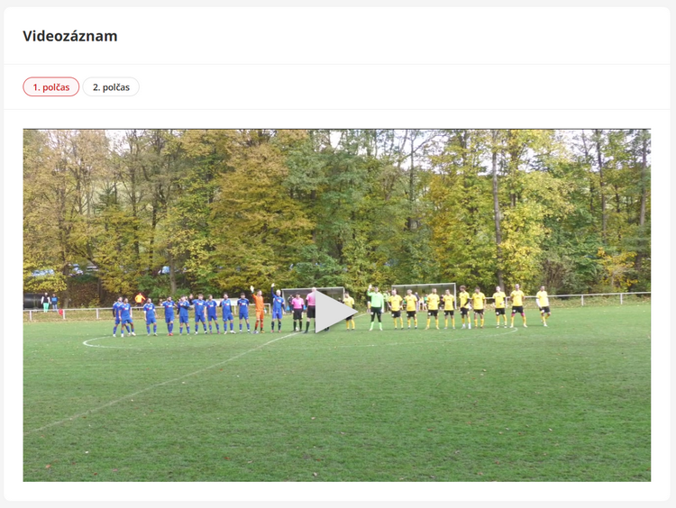 Videozáznam zo zápasu