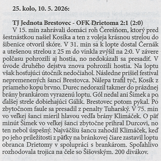 článok z novín