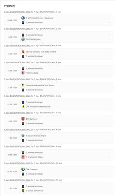 Rozlosovanie zapasov