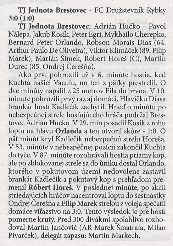 článok z novín