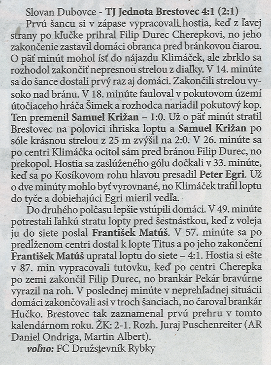 článok z novín